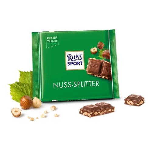شکلات فندق کامل کرانچی ریتر اسپرت (Ritter Sport) 100 گرمی